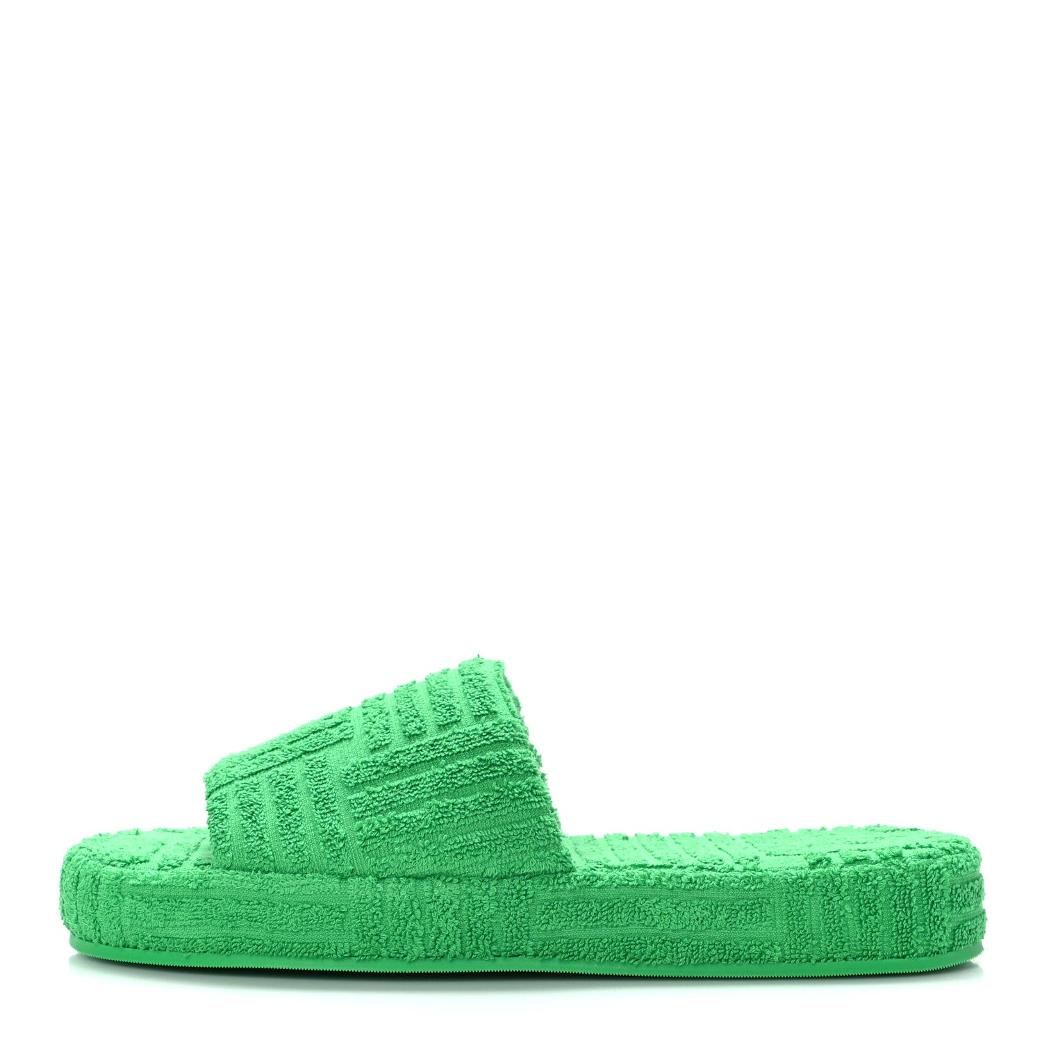 Bottega Veneta Resort Sponge Slides Mens Sandals 45 Grass 1 of 6