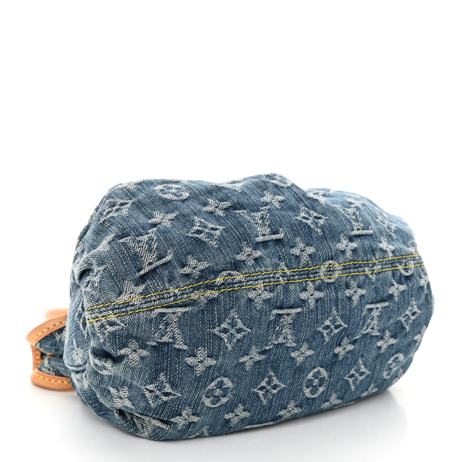 Louis Vuitton Monogram Denim Pleaty Blue 4 of 9
