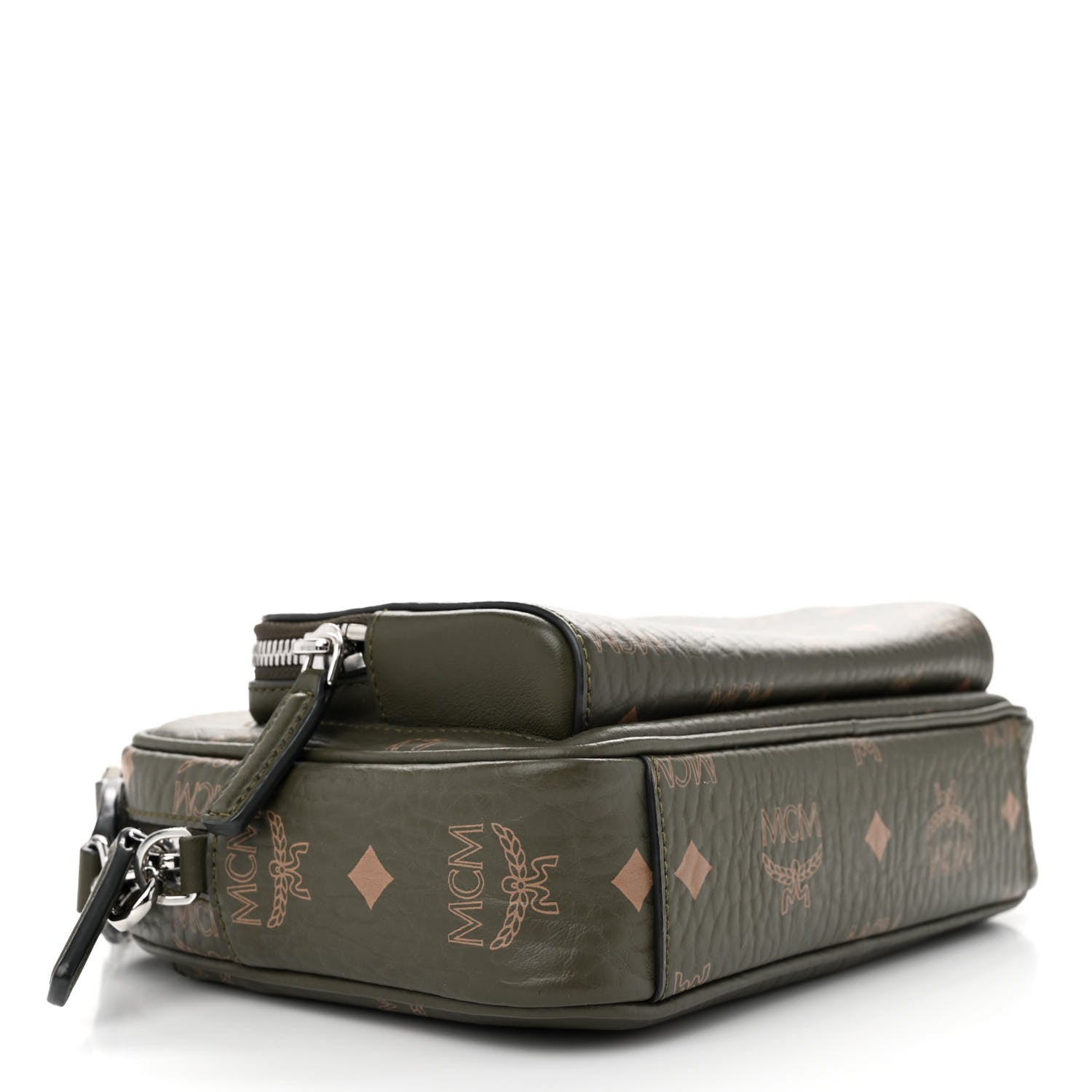 MCM Visetos Klassik Crossbody Bag Sea Turtle 4 of 12