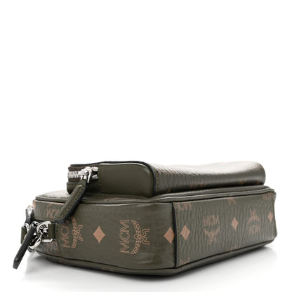 MCM Visetos Klassik Crossbody Bag Sea Turtle 4 of 12