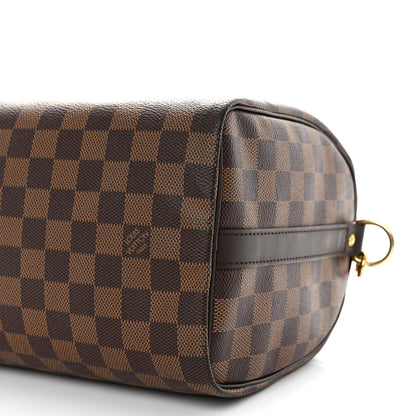 Louis Vuitton Damier Ebene Speedy Bandouliere 25 10 of 10