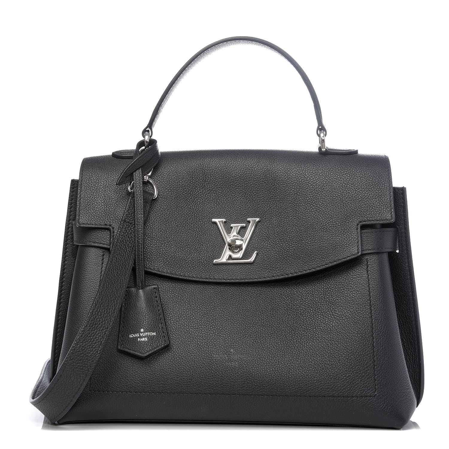 Louis Vuitton Soft Calfskin Lockme Ever Black 1 of 10