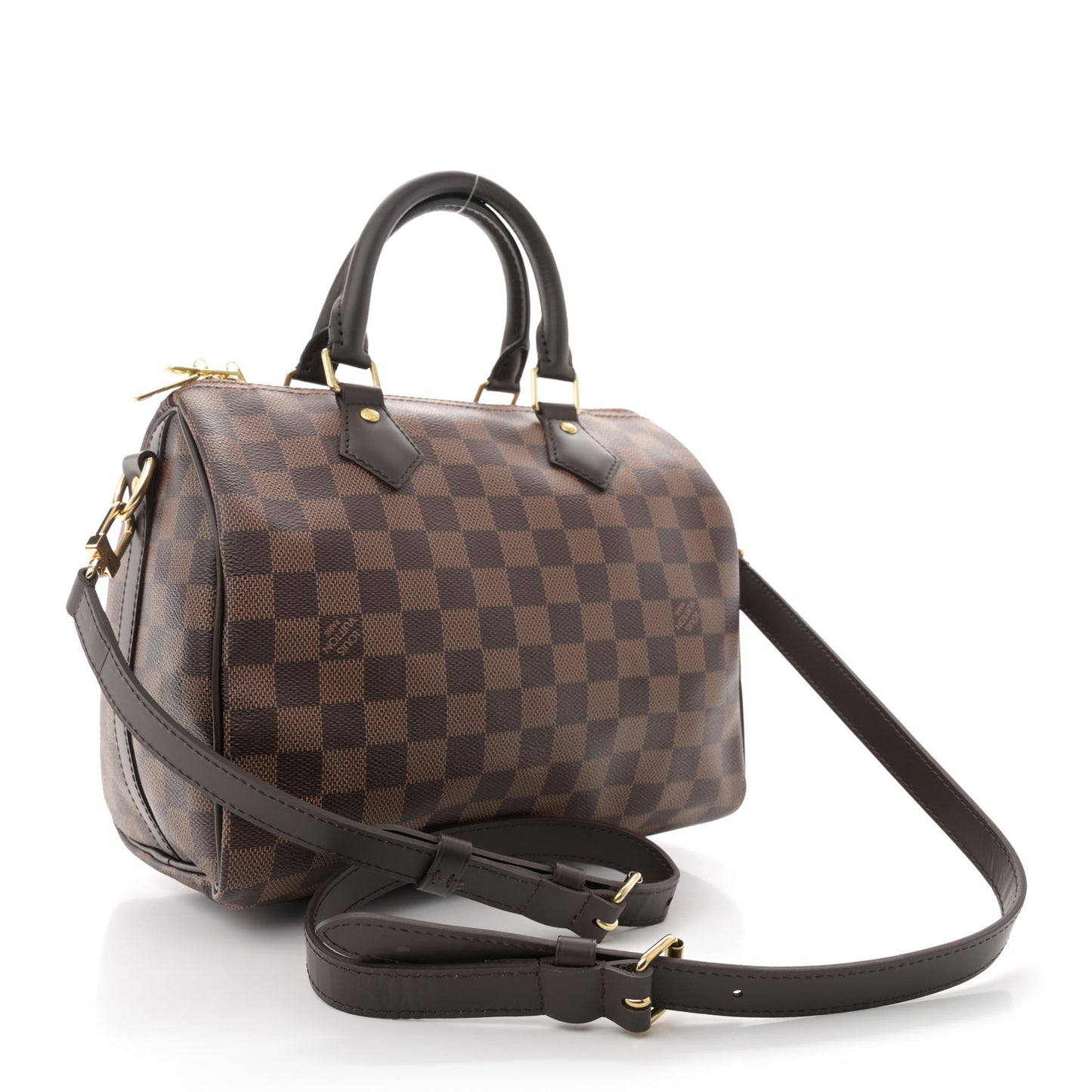 Damier Ebene Speedy Bandouliere 25