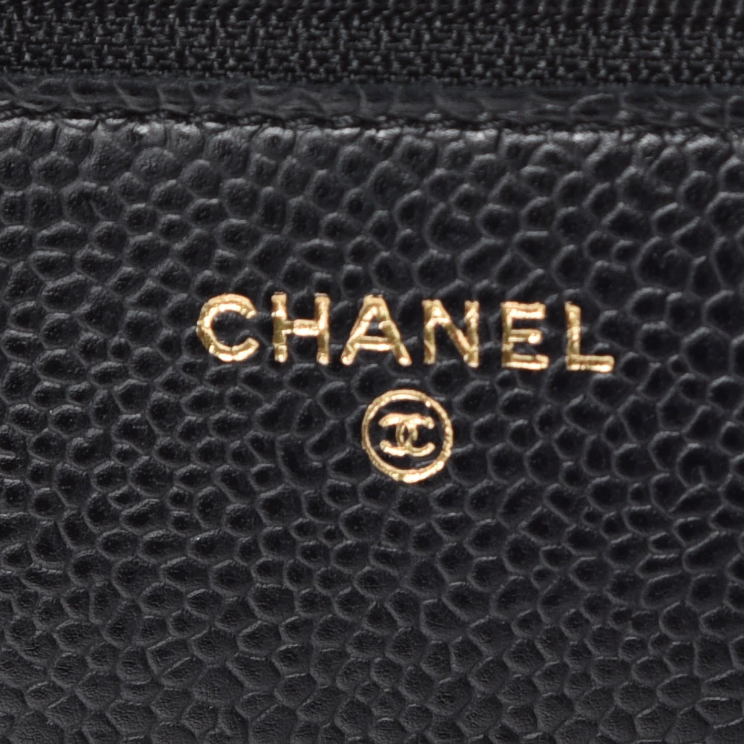 Chanel Caviar Quilted Wallet On Chain WOC Black 8 of 11