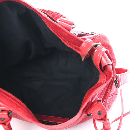 Balenciaga Agneau Classic Hardware Velo Coquelicot 6 of 10