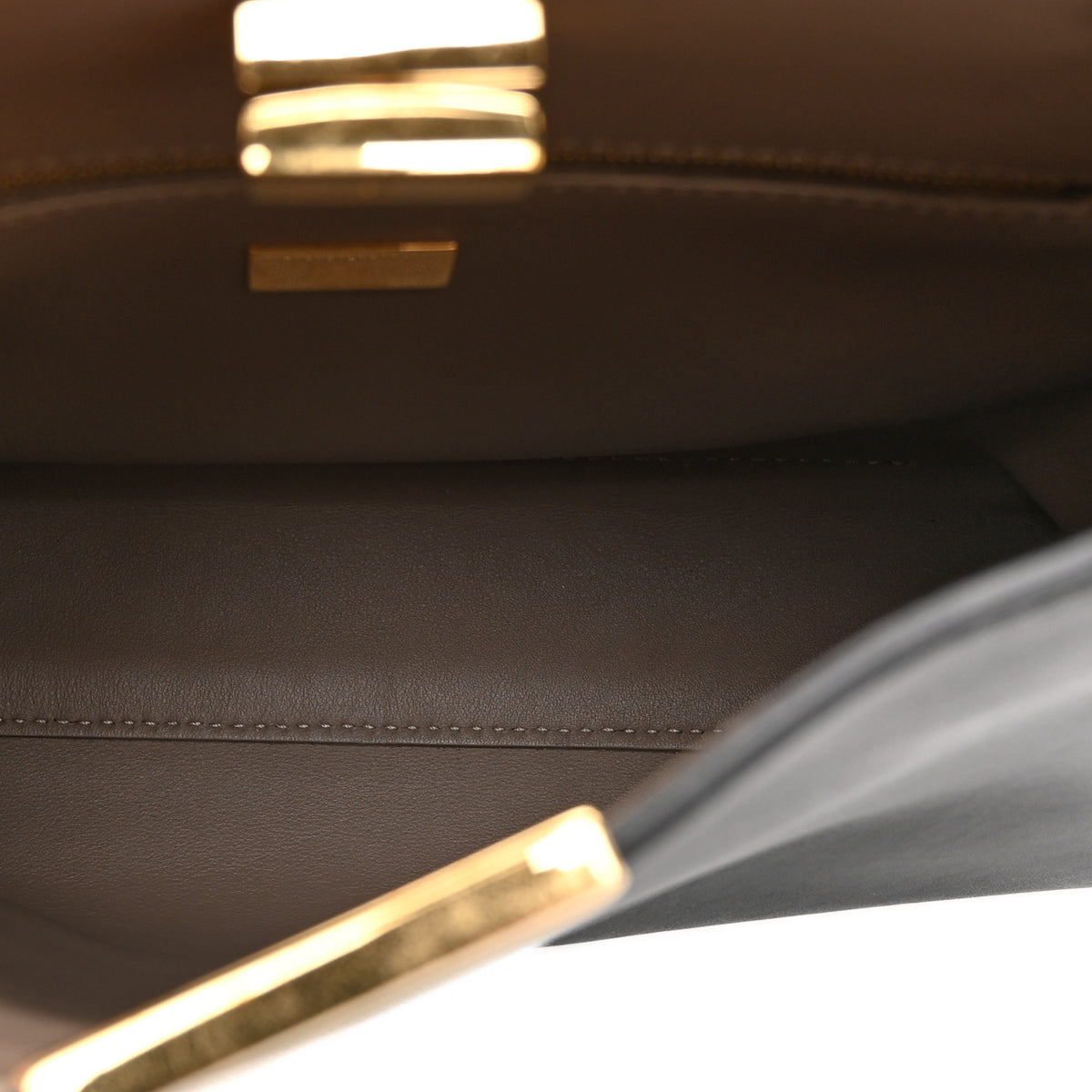 Vitello Tahiti Burro Medium Peekaboo Iconic Essentially Satchel Black Corda