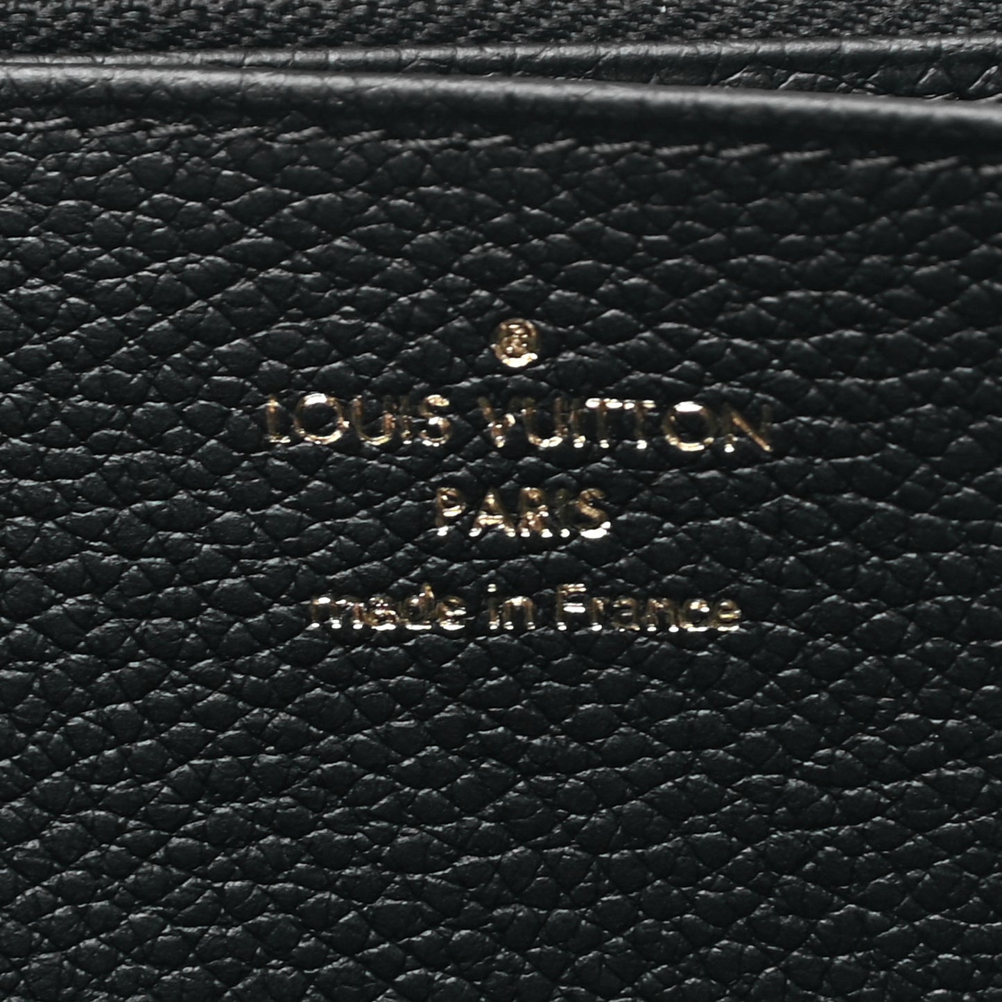 Empreinte Monogram Giant Zippy Wallet Black Beige