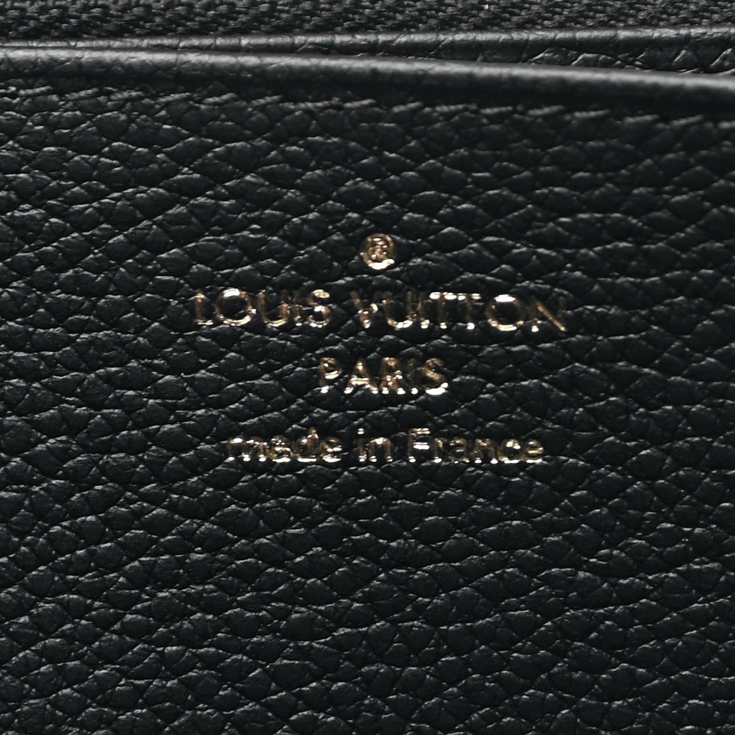 Louis Vuitton Empreinte Monogram Giant Zippy Wallet Black Beige 6 of 6