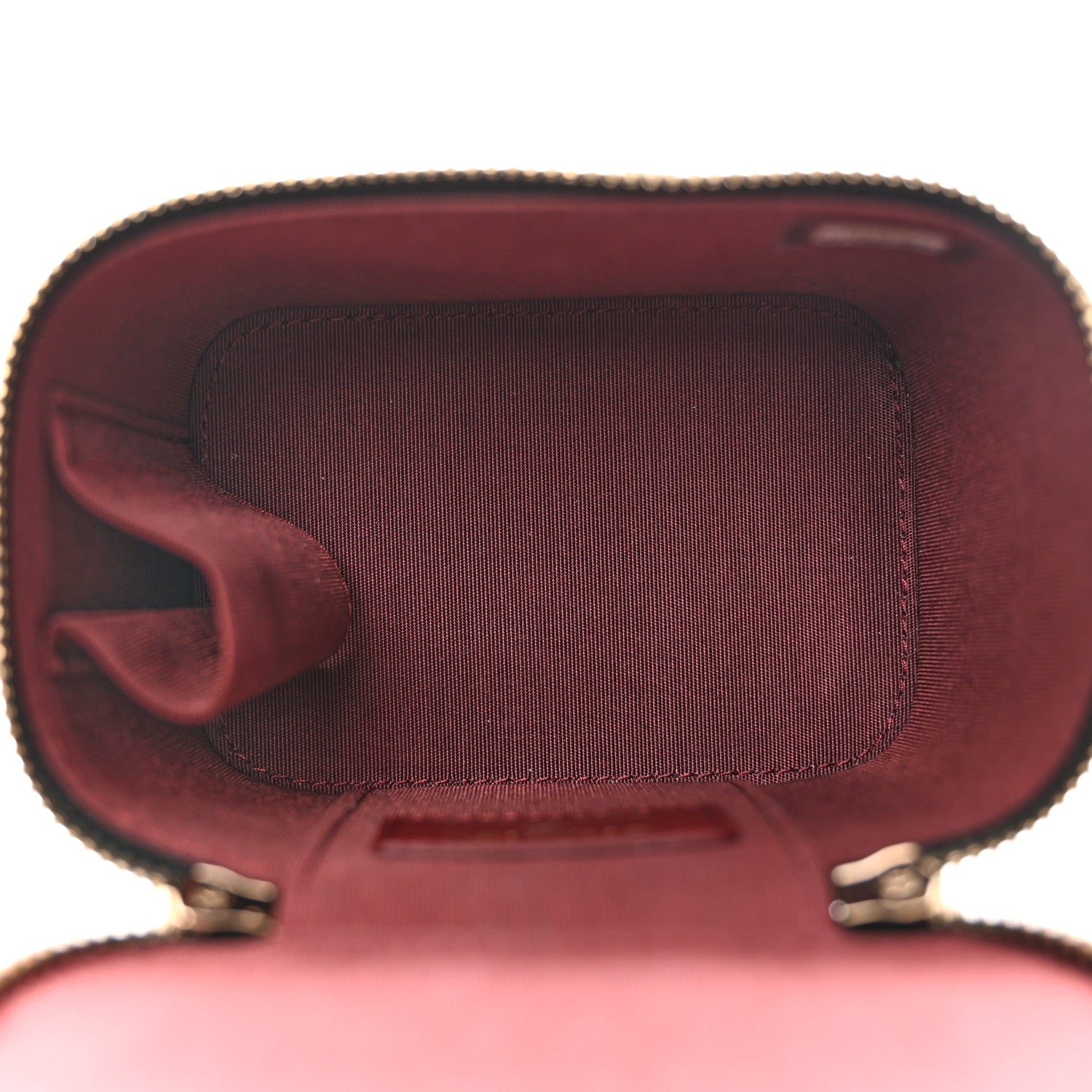 Chanel Calfskin Quilted Mini Perfect Fit Vanity Case With Chain Black 5 of 11