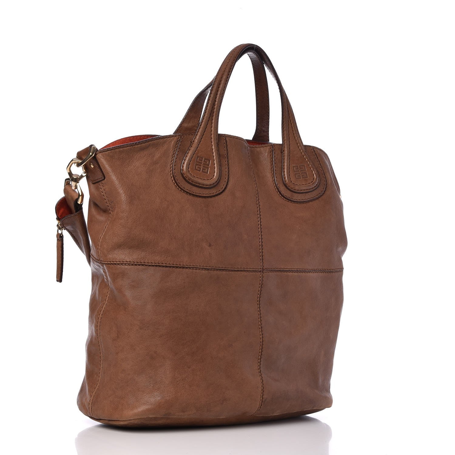 Givenchy Lambskin North South Nightingale Light Brown 3 of 22