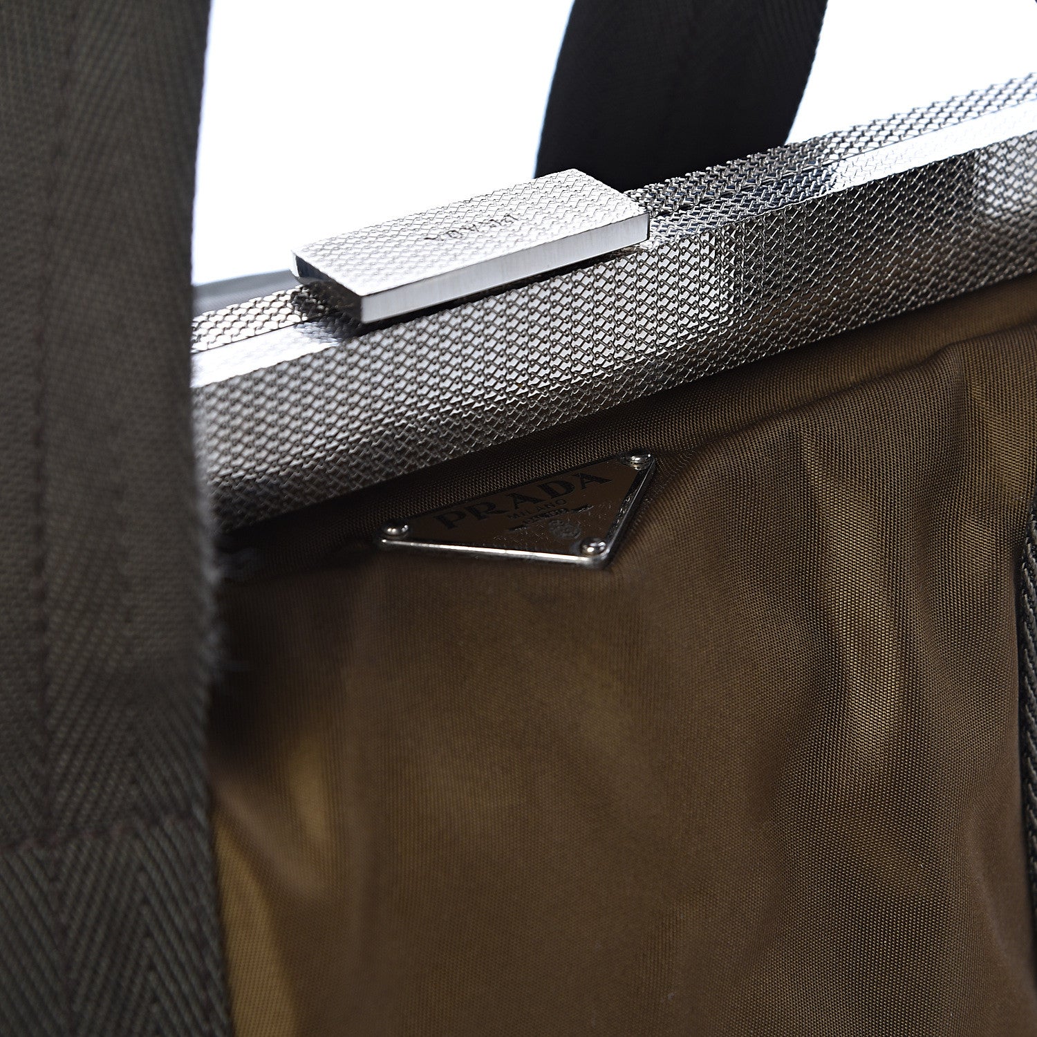 Prada Tessuto Nylon Active Shoulder Bag Giunco 12 of 17