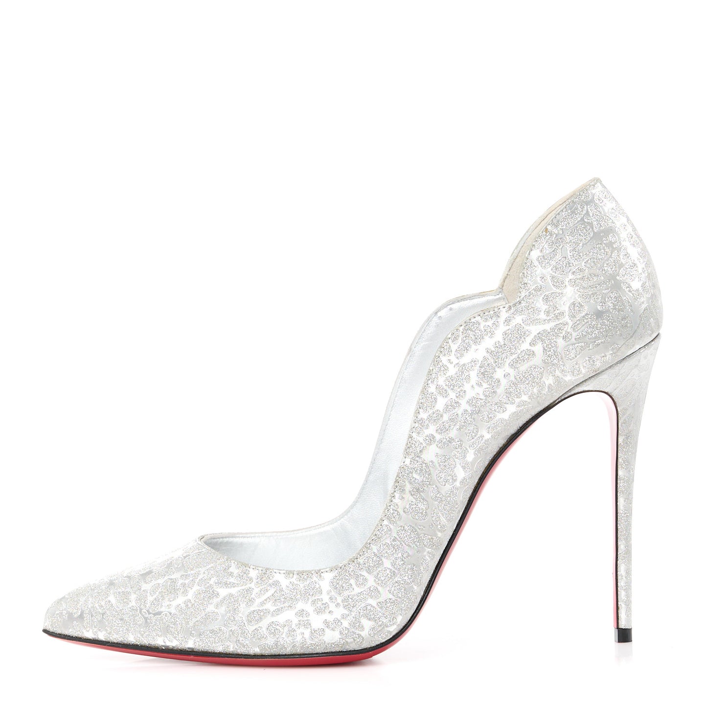 Glitter Specchio Hot Chick 100 Pumps 40.5 Silver