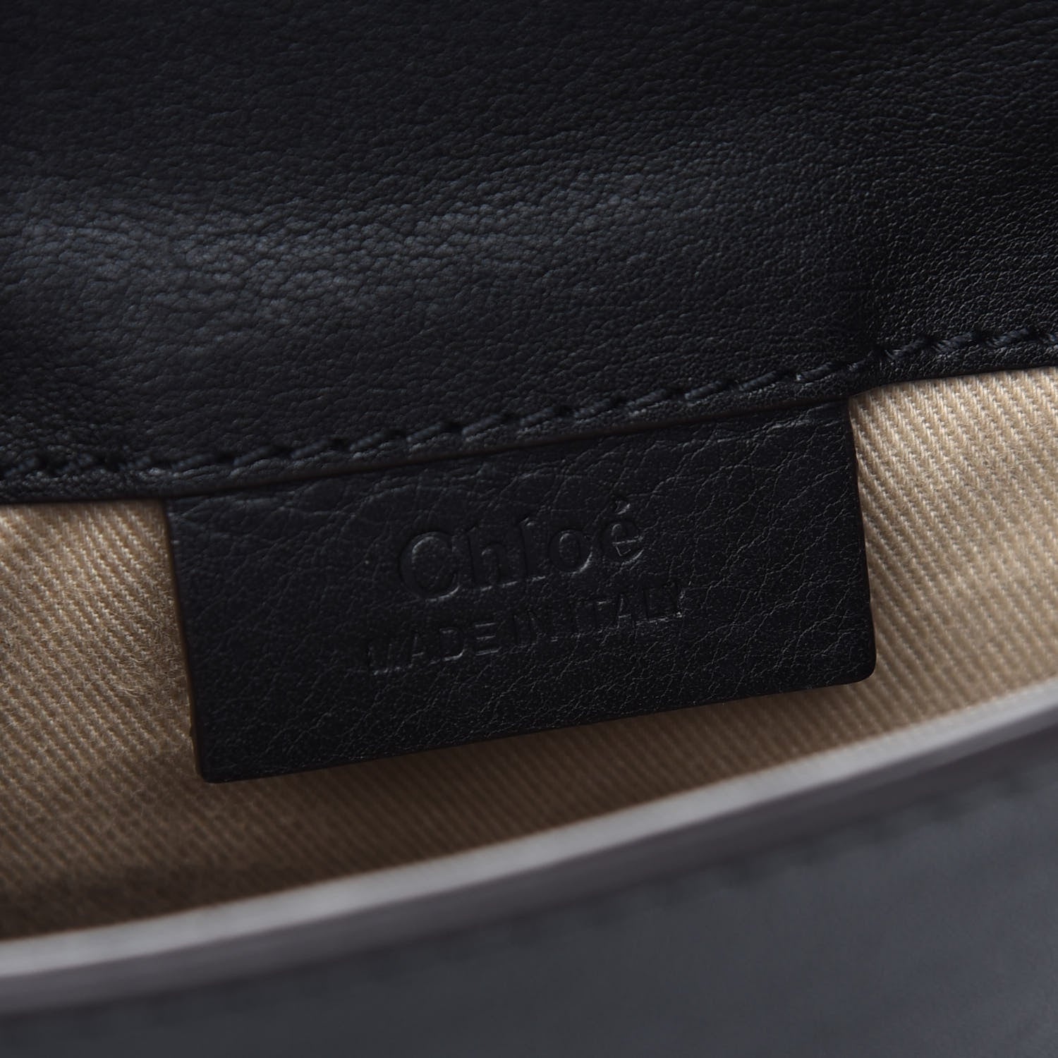 Chloe Suede Calfskin Mini Faye Backpack Black 7 of 9