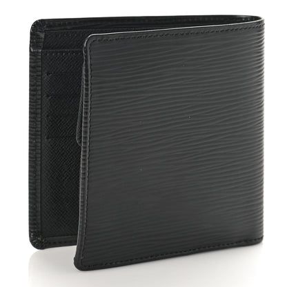 Louis Vuitton Epi Marco Wallet Black 3 of 8