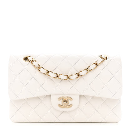 Chanel Caviar Quilted Small Double Flap White 1 of 12