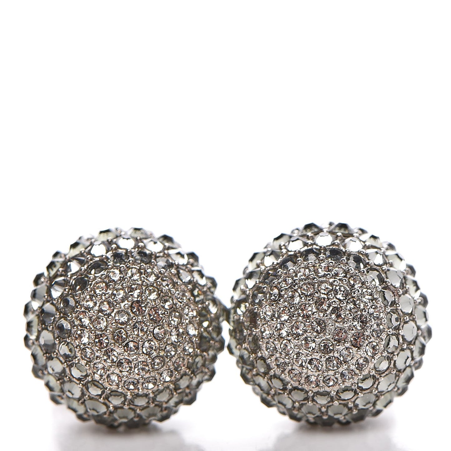Crystal Mise En Dior Tribal Earrings Grey Pink