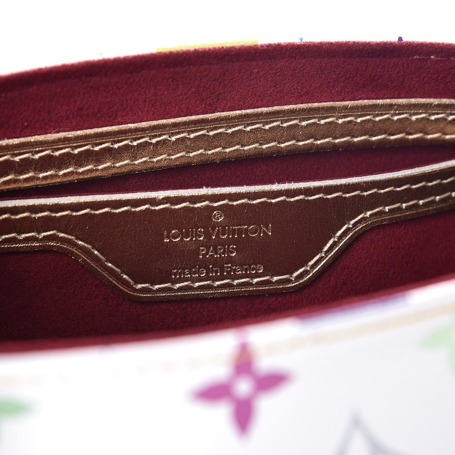 Louis Vuitton Monogram Multicolor Marilyn White Gold 6 of 7