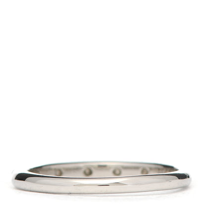 Bulgari Platinum Diamond Fedi Wedding Band Ring 48 4.5 3 of 5