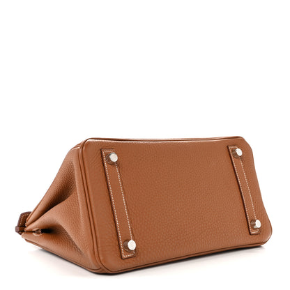 Hermes Togo Birkin 25 Gold 4 of 14