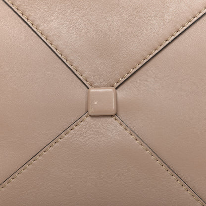 Valentino Garavani Calfskin Rockstud New Dome Bucket Tote Poudre 11 of 13