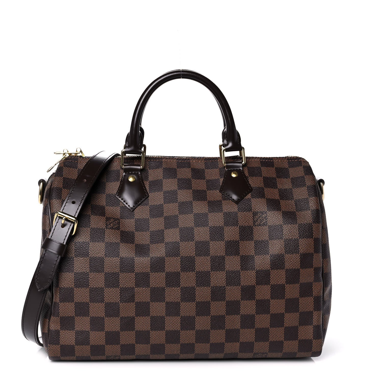 Louis Vuitton Damier Ebene Speedy Bandouliere 30 1 of 16