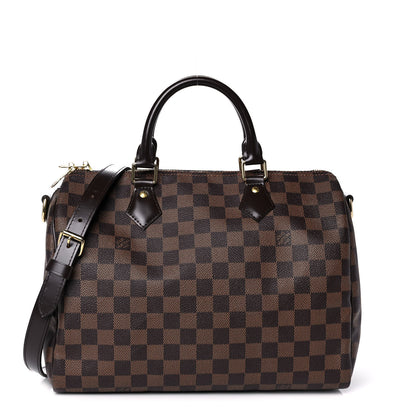 Louis Vuitton Damier Ebene Speedy Bandouliere 30 1 of 16