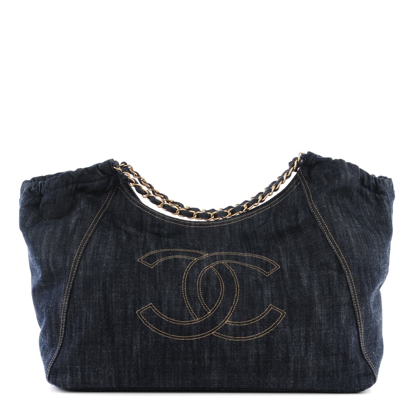 Denim Coco Cabas Tote Blue