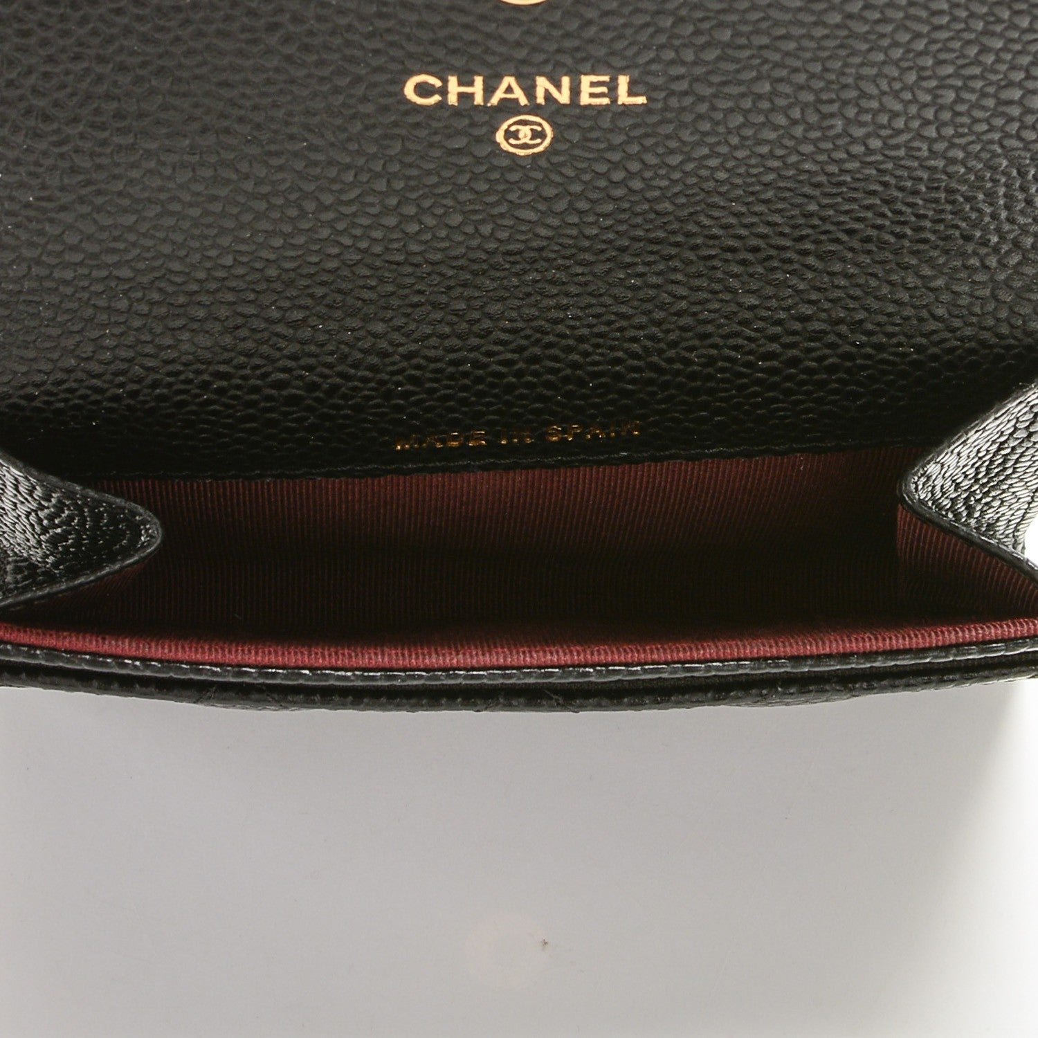Chanel Caviar Quilted Flap Card Holder Black 5 of 8