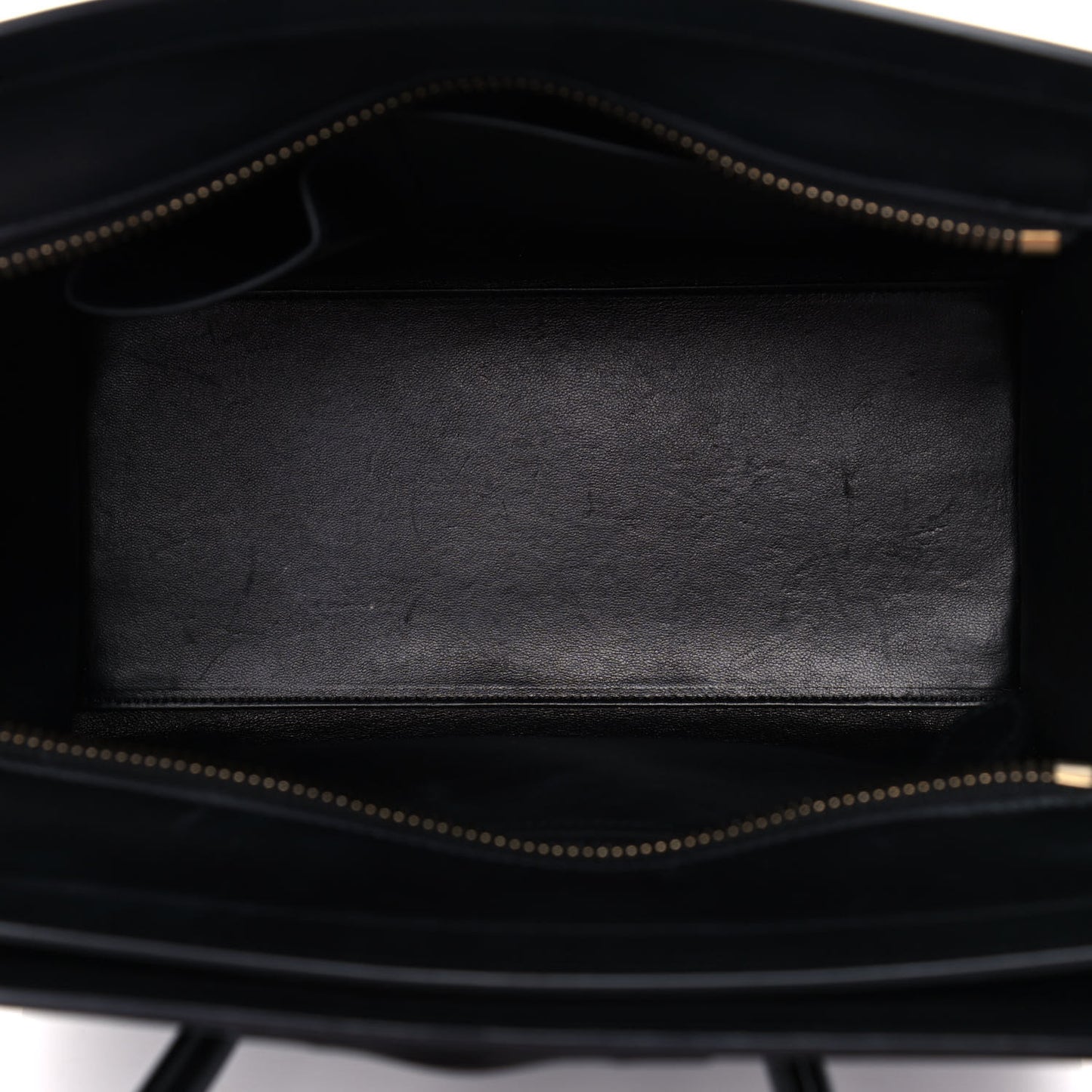 Smooth Calfskin Micro Luggage Black