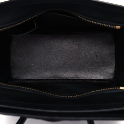 Celine Smooth Calfskin Micro Luggage Black 10 of 11