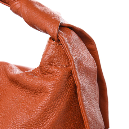 Gucci Pebbled Calfskin Medium Jungle Hobo Dark Orange 13 of 14