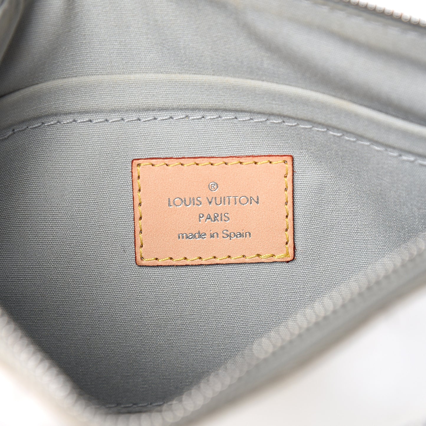 Monogram Miroir Inventeur Pochette Plat Silver