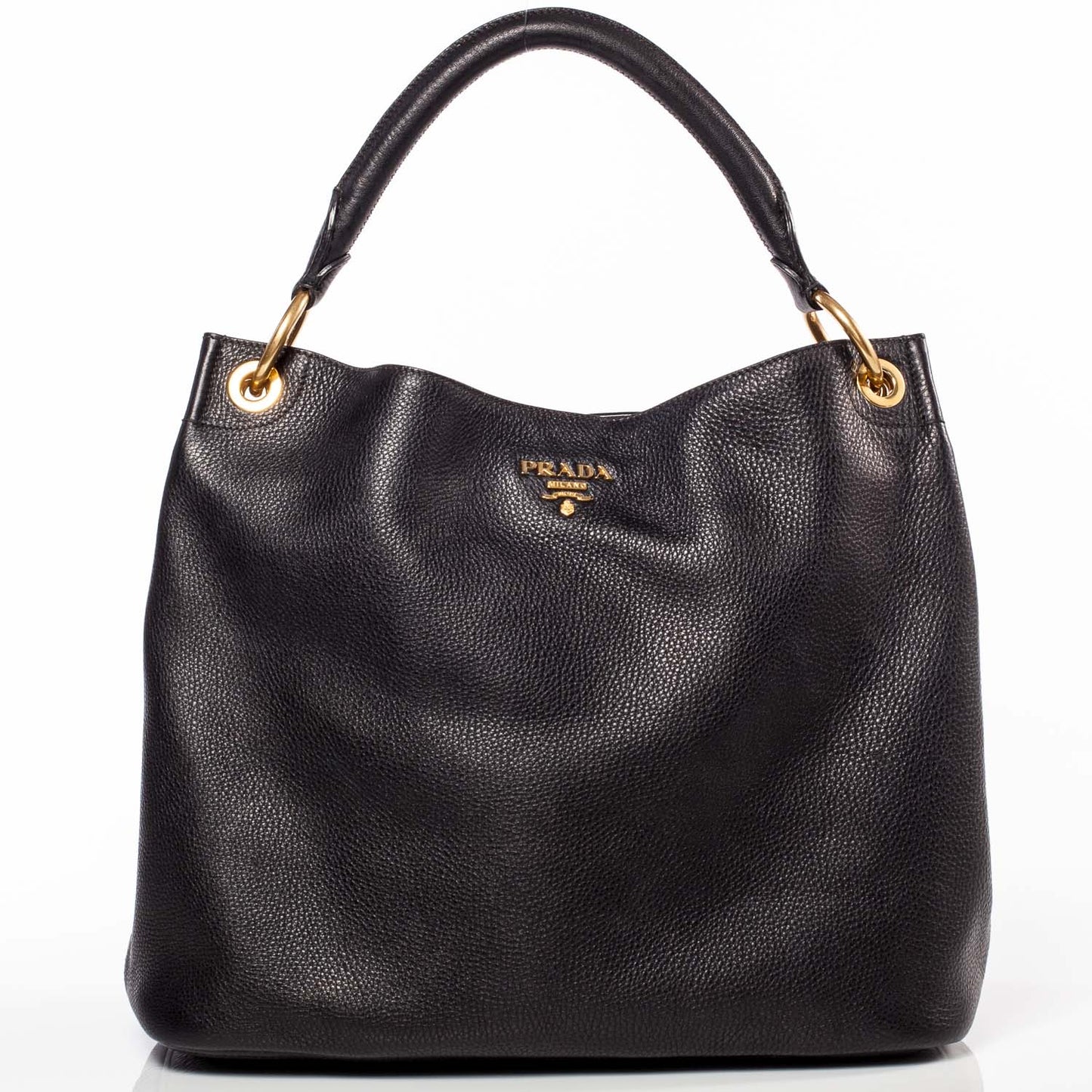 Vitello Daino Hobo Nero Black