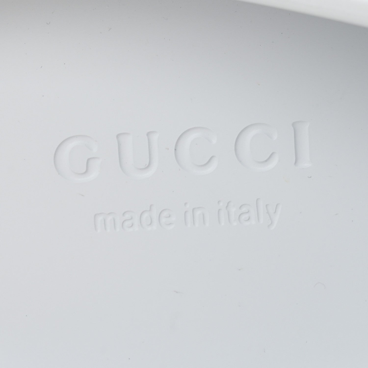 Gucci Rubber Ace Sabot Mules 39 Great White 8 of 9