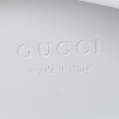 Gucci Rubber Ace Sabot Mules 39 Great White 8 of 9
