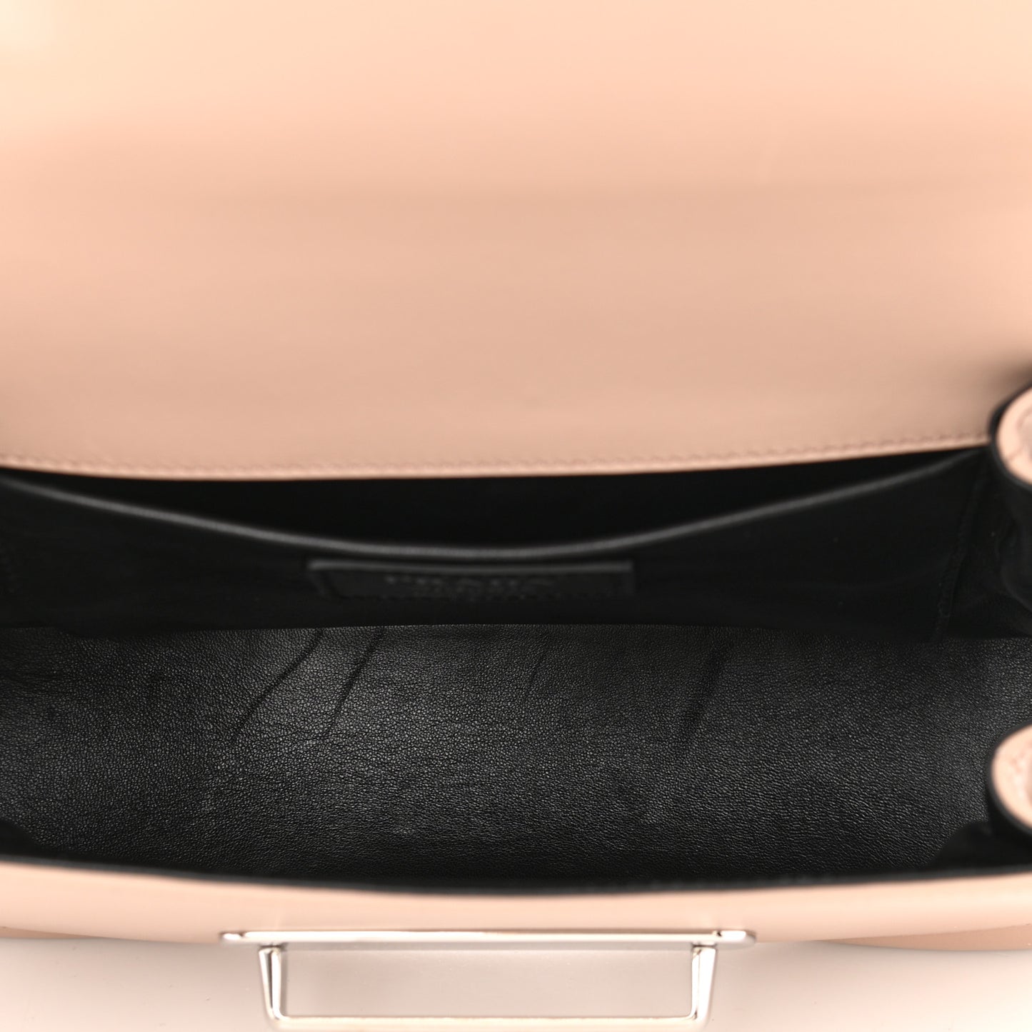 City Calfskin Saffiano Mini Sidonie Shoulder Bag Cipria