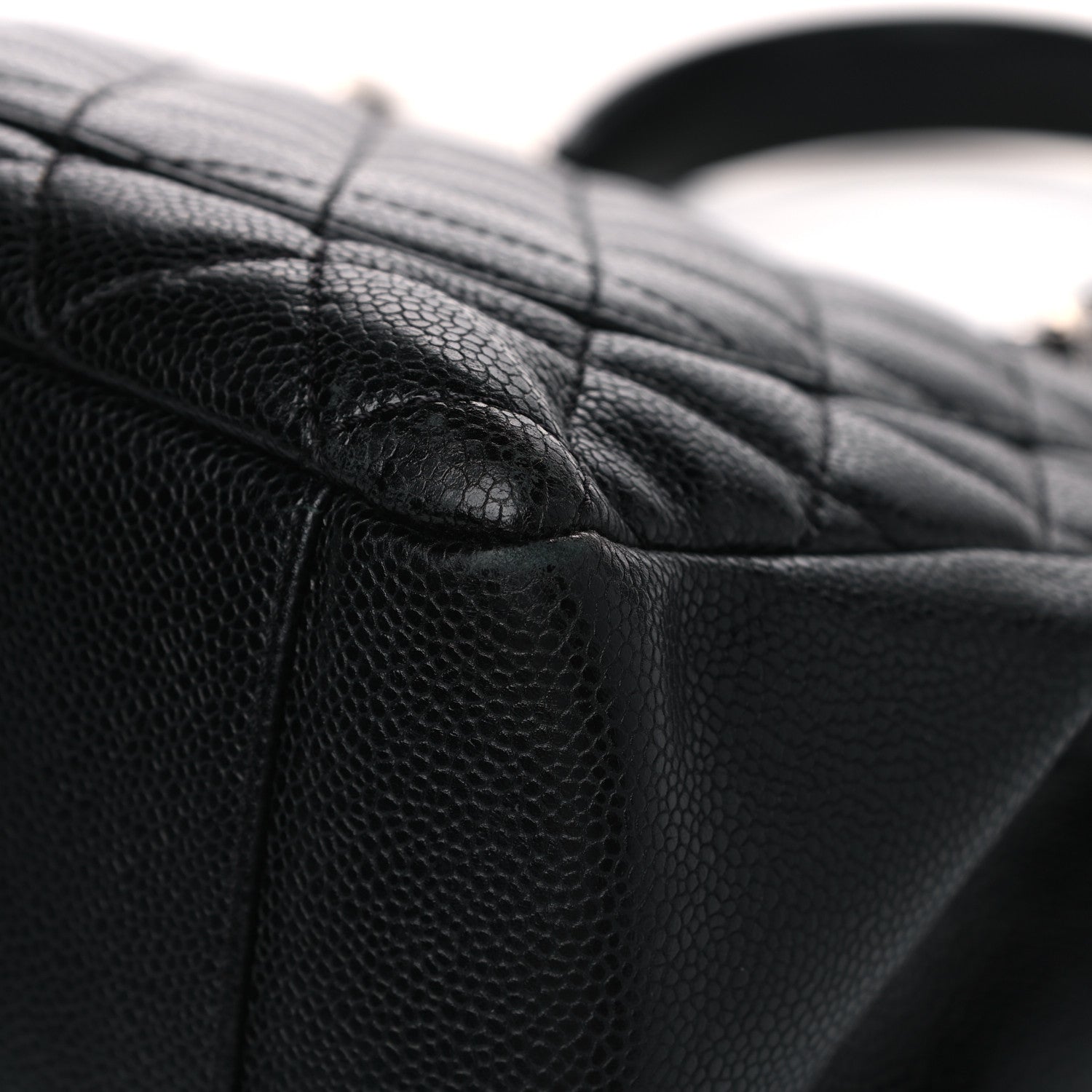 Chanel Caviar Quilted Grand Shopping Tote GST Black 10 of 10