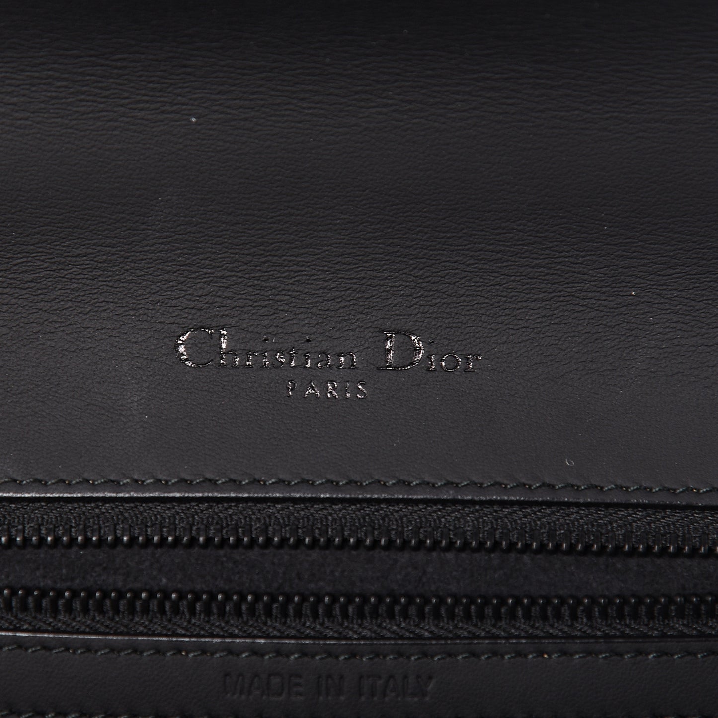 Ultra Matte Calfskin Studded Medium Diorama Flap Bag Black