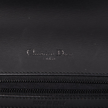 Christian Dior Ultra Matte Calfskin Studded Medium Diorama Flap Bag Black 6 of 10