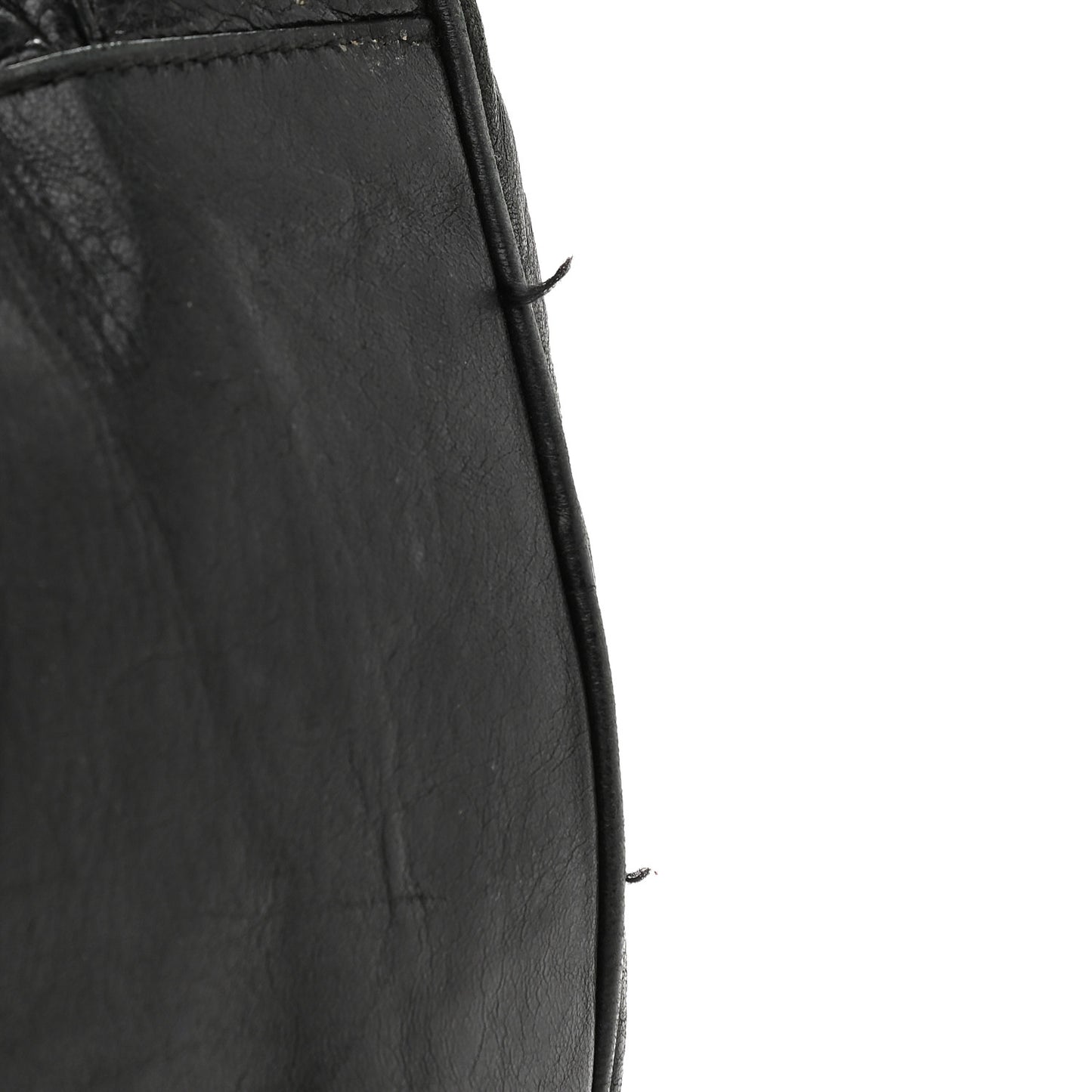 Agneau Classic Hardware Twiggy Black