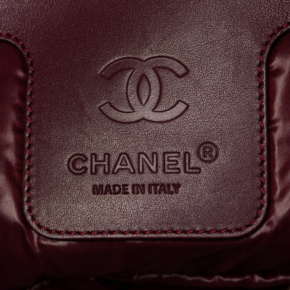 Chanel Nylon Quilted Large Coco Cocoon Tote Black 5 of 11