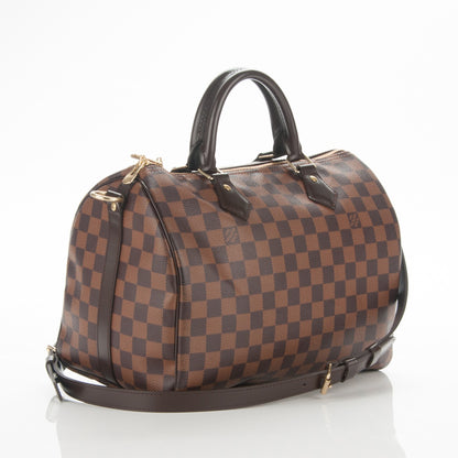 Louis Vuitton Damier Ebene Speedy Bandouliere 30 3 of 8