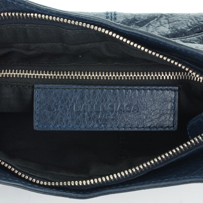 Balenciaga Agneau Giant 12 Silver Hardware Hip Bleu Obscur 6 of 7