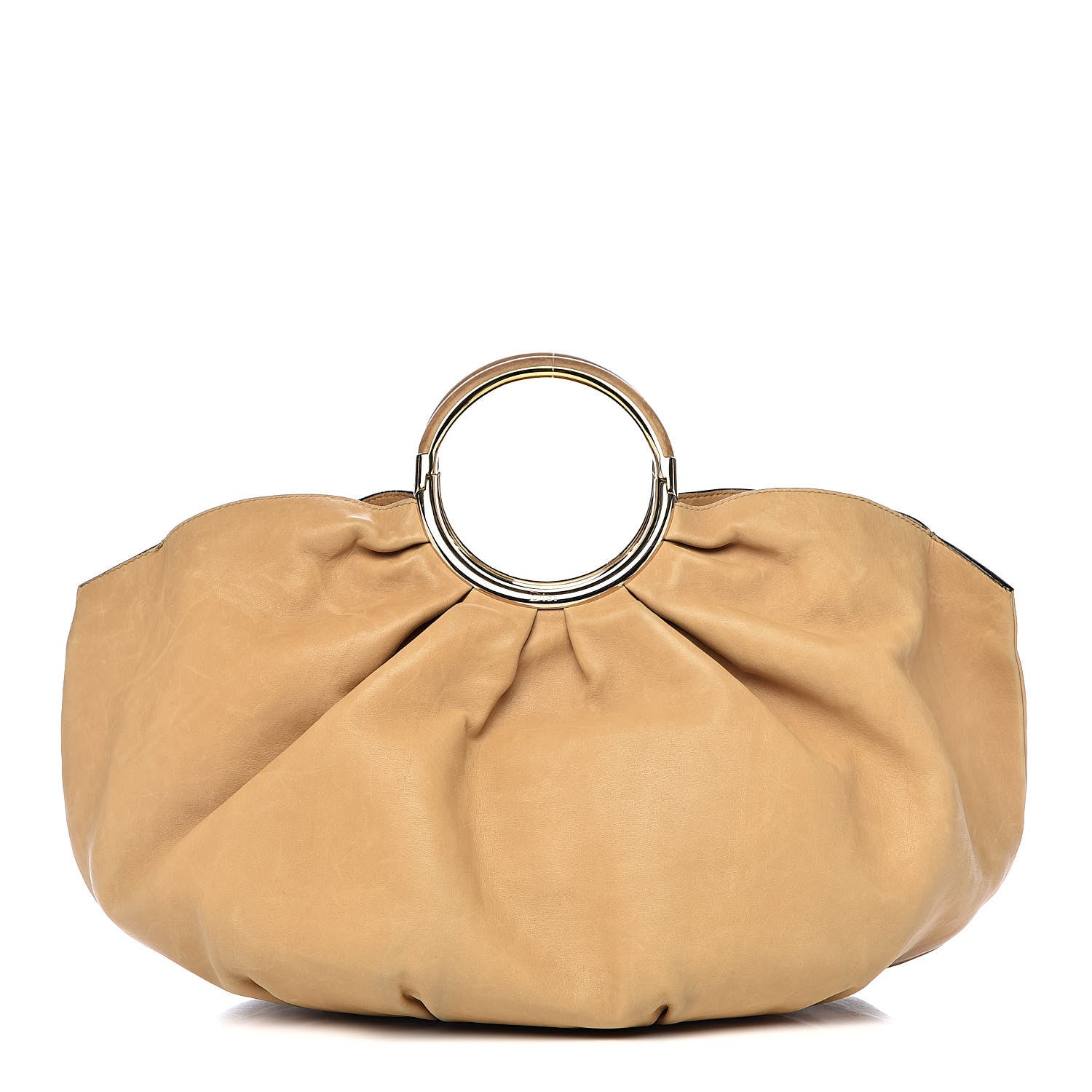 Christian Dior Smooth Calfskin Soft Babe Shopping Tote Beige 3 of 13