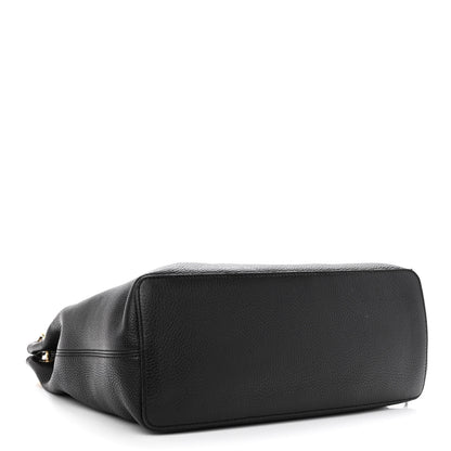 Gucci Pebbled Calfskin Large Soho Hobo Black 4 of 12