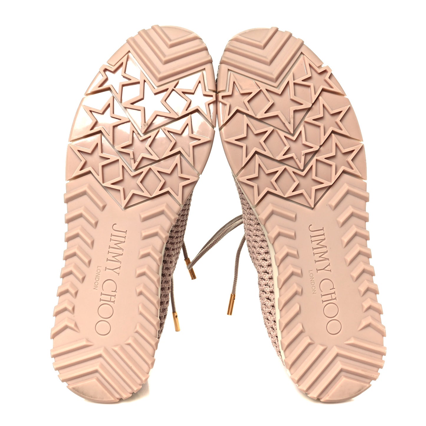 Veles Knit Pearly Lace Up Sneaker 38 Light Pink