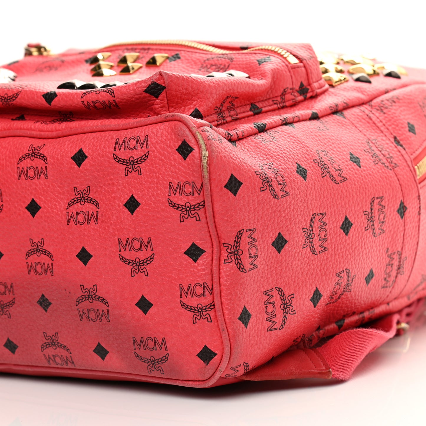 Visetos Studded Small Stark M Backpack Scooter Red
