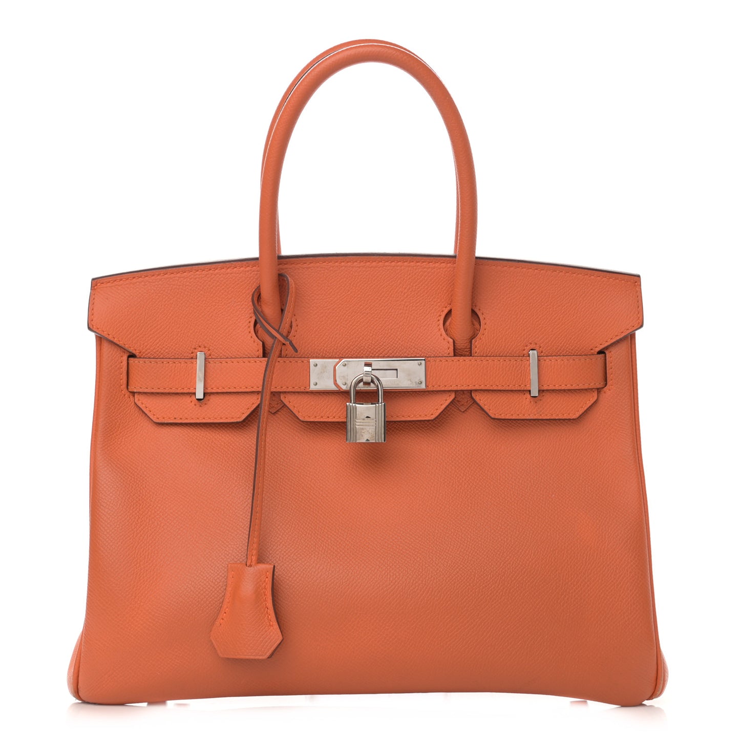 Epsom Birkin 30 Orange