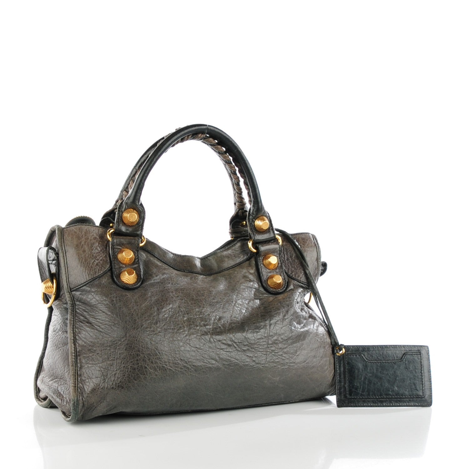 Balenciaga Agneau Giant 21 Gold Hardware City Anthracite 5 of 11