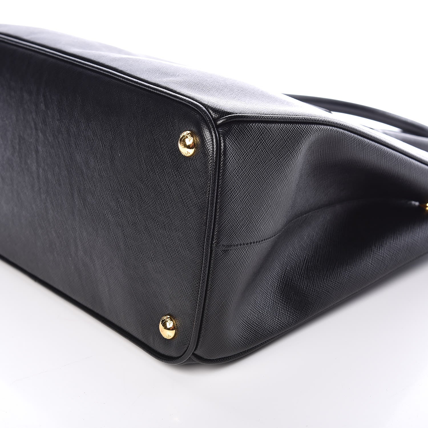 Prada Saffiano Medium Galleria Double Zip Tote Black 9 of 9